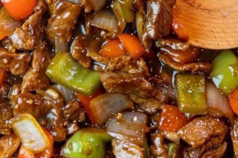 instant pot chinese pepper steak with onion quick easy and delicious