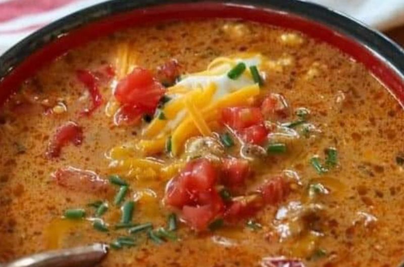 instant pot creamy beef taco soup a quick flavorful and comforting meal