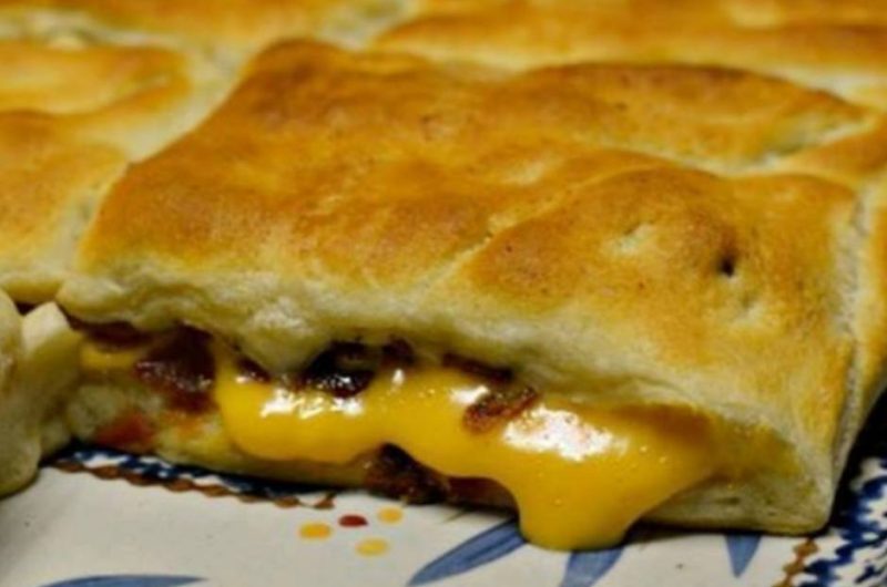 irresistible bacon and cheese stuffed biscuits easy breakfast delight