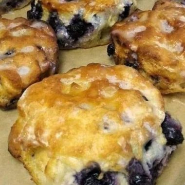 irresistible blueberry biscuits a flaky buttery delight with bursting blueberries