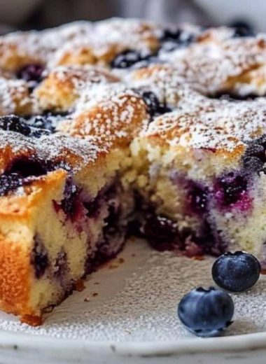 irresistible blueberry breakfast cake recipe the ultimate morning treat