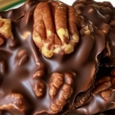irresistible chocolate pecan turtle clusters a sweet salty and crunchy delight