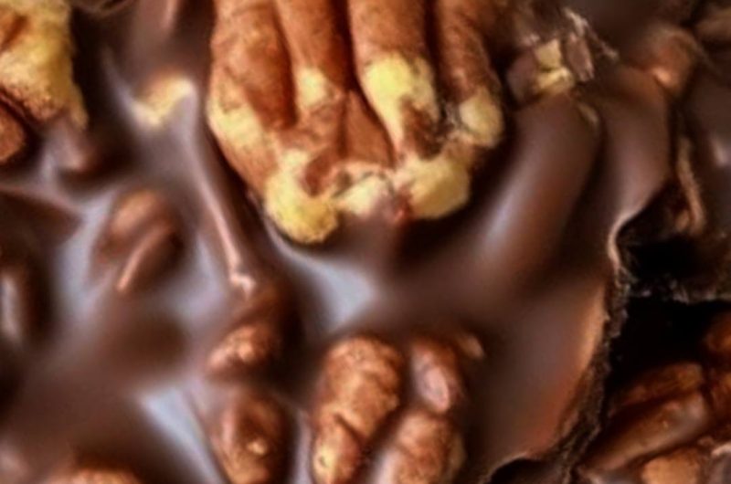 irresistible chocolate pecan turtle clusters a sweet salty and crunchy delight