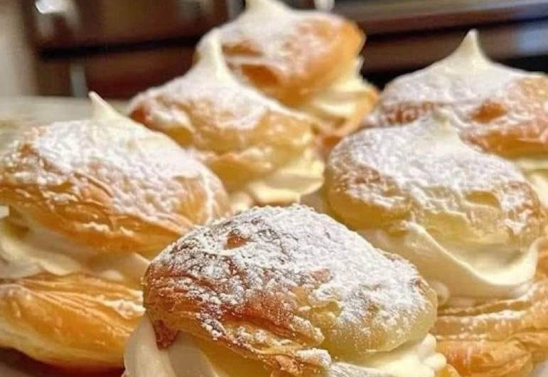 irresistible cream puffs with moms celebrated filling a classic dessert recipe