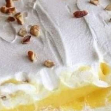 irresistible lemon lush cake recipe a zesty buttery delight