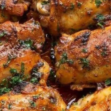 juicy baked chicken thighs easy flavorful and perfectly crispy