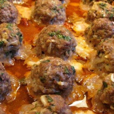 juicy baked mozzarella stuffed meatballs recipe easy cheesy and irresistible