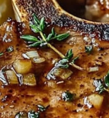 juicy buttery garlic pork chops with creamy mashed potatoes a hearty comfort food recipe