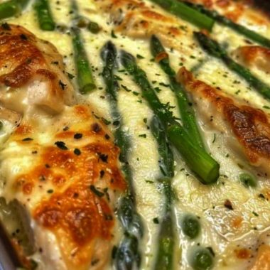 juicy caesar chicken with asparagus a family favorite recipe