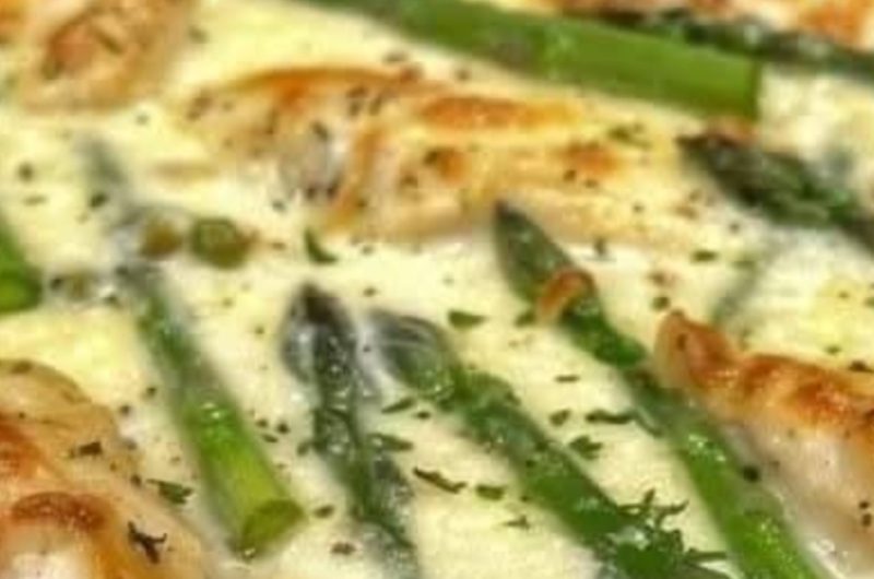 juicy caesar chicken with roasted asparagus a family favorite recipe