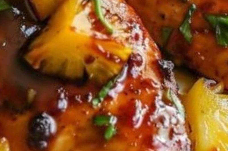 juicy hawaiian bbq chicken with pineapple a tropical delight