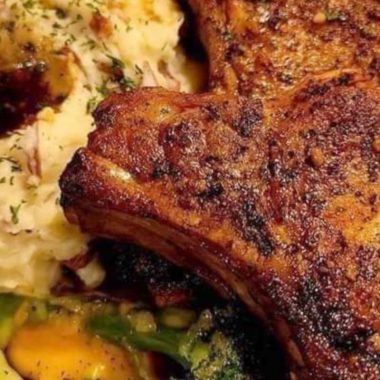juicy pan seared pork chops with creamy dijon sauce a quick and easy dinner recipe