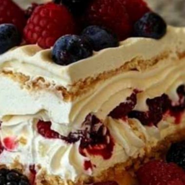 lemon berry ritz icebox cake a nostalgic no bake dessert recipe