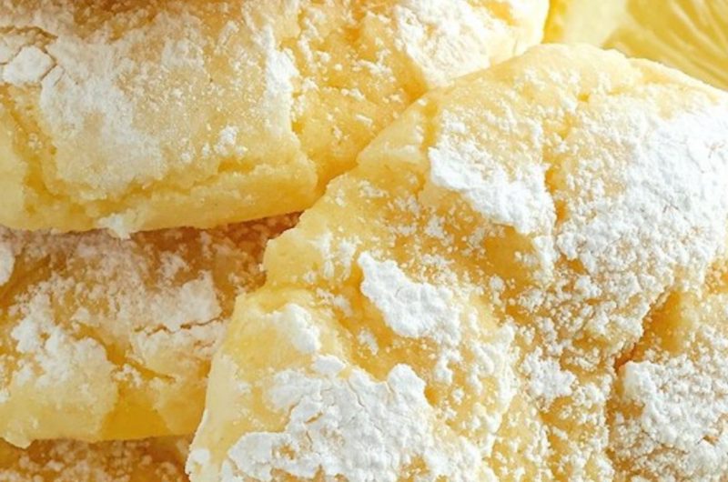 lemon gooey butter cookies recipe irresistibly soft and tangy treats