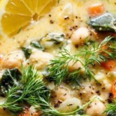 lemony greek chickpea soup a hearty healthy and flavorful mediterranean delight