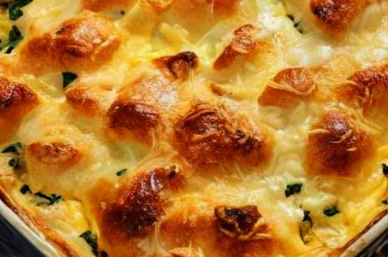 magic chicken pie recipe creamy flaky and irresistible comfort food