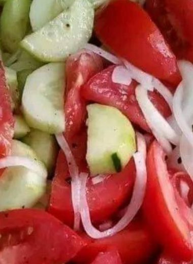 marinated cucumbers onions and tomatoes a refreshing summer salad recipe