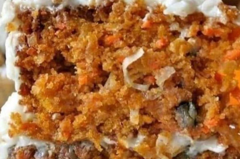 moist and delicious homemade carrot cake recipe with cream cheese frosting