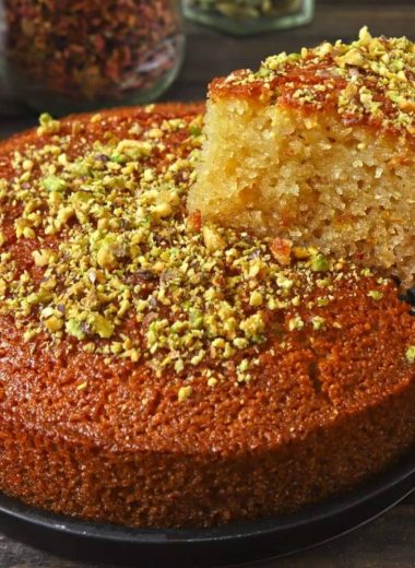 moist and fluffy eggless semolina cake recipe a delicious easy to make dessert