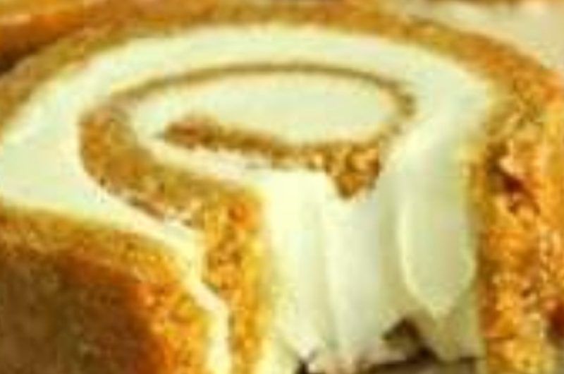 moist and spicy carrot cake roll with cream cheese filling a delightful dessert recipe