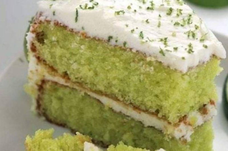 moist and zesty key lime pound cake recipe with creamy frosting