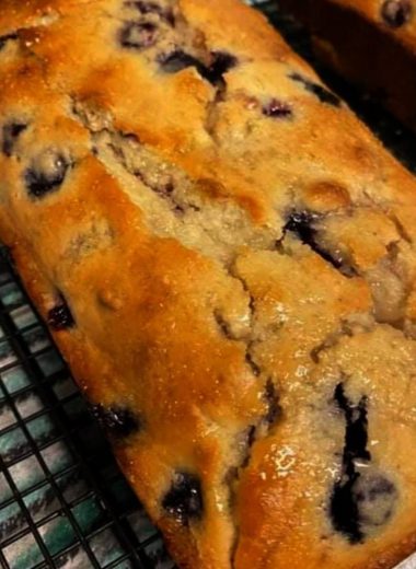 moist and zesty lemon blueberry bread recipe easy and delicious