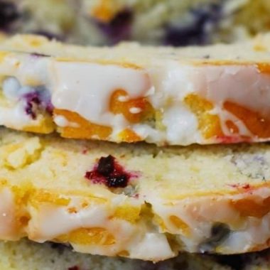 moist blueberry lemon bread with tangy lemon glaze a perfect breakfast or snack