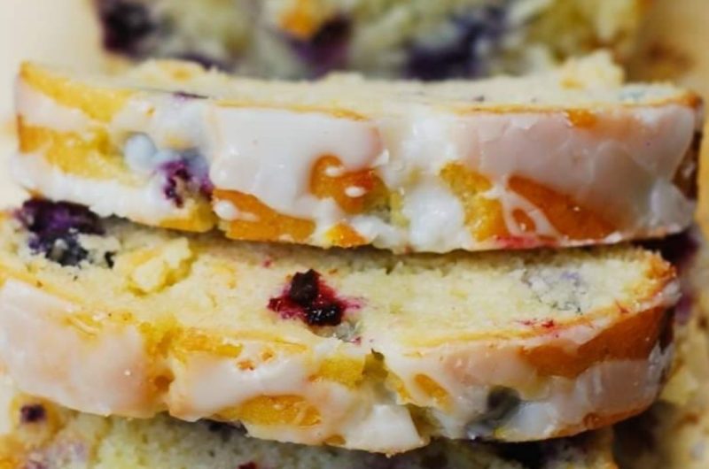 moist blueberry lemon bread with tangy lemon glaze a perfect breakfast or snack