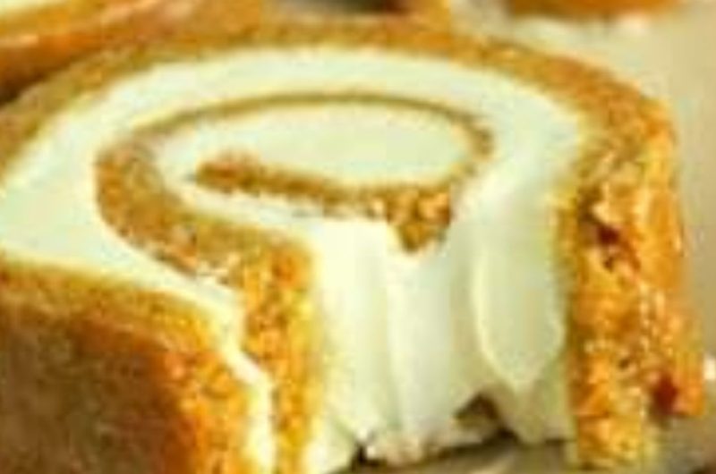 moist carrot cake roll with cream cheese filling a delicious dessert recipe