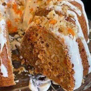 moist carrot cake with cream cheese frosting and walnuts easy recipe