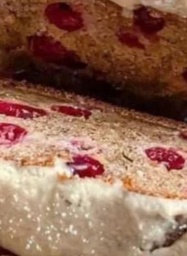 moist cranberry orange banana bread with vegan buttercream frosting a healthy gluten free delight