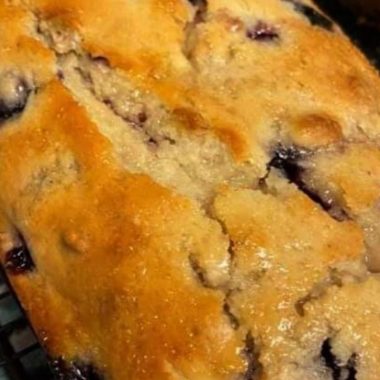 moist lemon blueberry bread recipe with zesty glaze easy and delicious