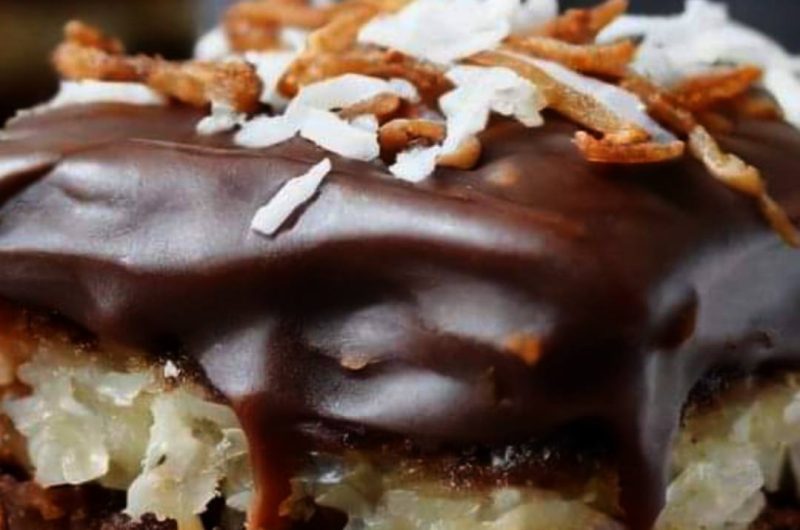 mounds poke cake a heavenly chocolate coconut dessert recipe
