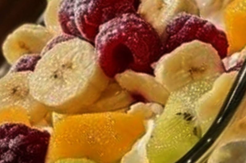 nanas frozen fruit salad a nostalgic summer delight