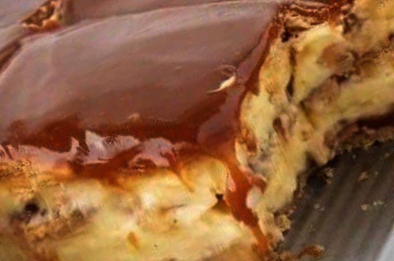 no bake caramel apple eclair cake a quick and easy dessert recipe