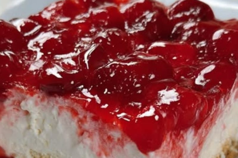 no bake cherry cheesecake bars easy creamy and irresistible dessert recipe