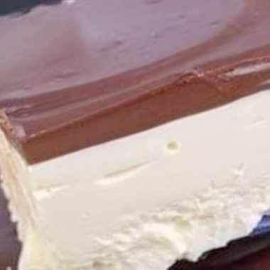 no bake chocolate and vanilla cream dessert the ultimate weekend treat