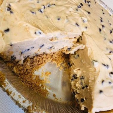 no bake cream cheese peanut butter pie with chocolate whipped cream a decadent dessert recipe