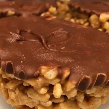 no bake peanut butter rice krispy balls with chocolate a crunchy sweet and easy treat