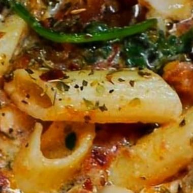one pot creamy sun dried tomato and spinach pasta with chicken easy healthy and delicious