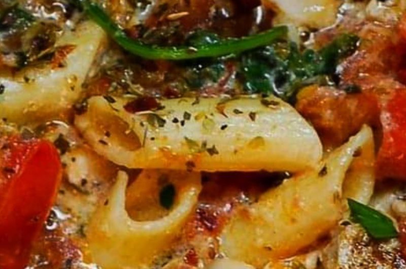 one pot creamy sun dried tomato and spinach pasta with chicken easy healthy and delicious