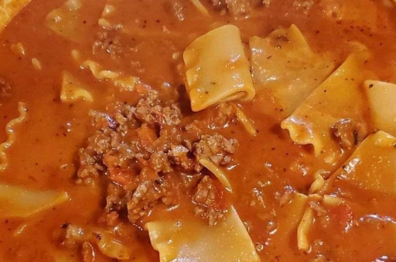 one pot lasagna soup a hearty italian comfort food made easy