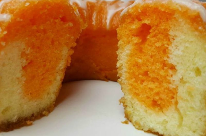 orange creamsicle poke cake a summer delight with fluffy vanilla orange frosting