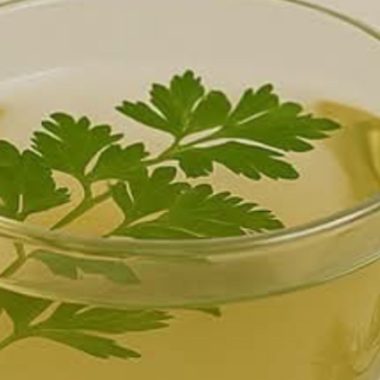parsley tea recipe natural swelling relief for legs ankles and feet
