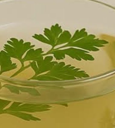 parsley tea recipe natural swelling relief for legs ankles and feet