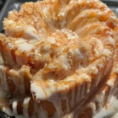 peach cobbler pound cake recipe a perfect blend of sweet and spicy