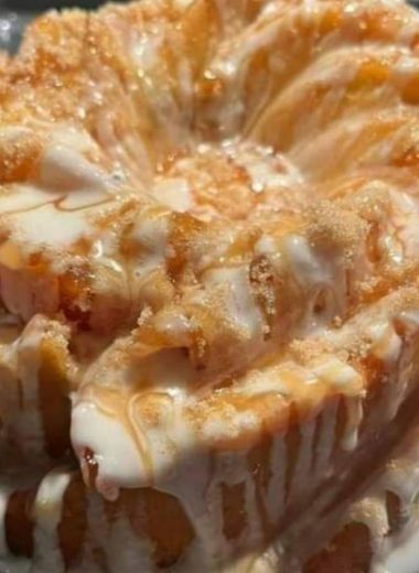 peach cobbler pound cake recipe a perfect blend of sweet and spicy