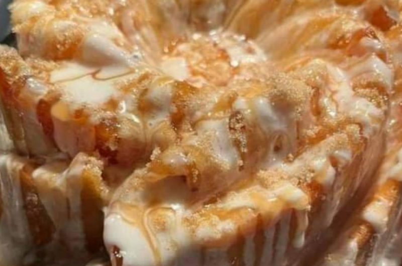 peach cobbler pound cake recipe a perfect blend of sweet and spicy