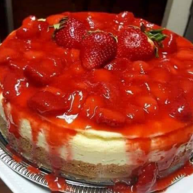 perfect homemade new york style strawberry cheesecake recipe