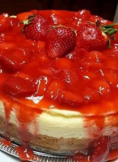 perfect homemade new york style strawberry cheesecake recipe